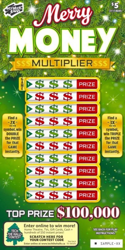 $5 Merry Money Multiplier